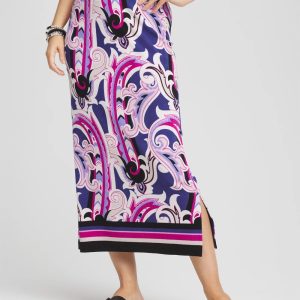 Travelers™ Paisley Midi Skirt