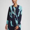 Travelers™ Collection Petal-Print Cardigan