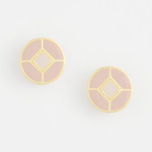 No Droop® Enamel Clip-On Earrings