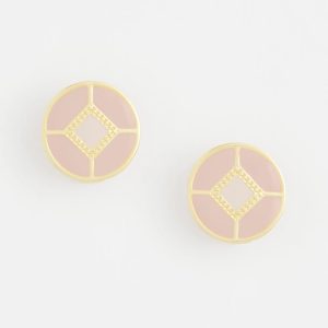 No Droop® Enamel Clip-On Earrings