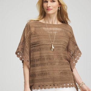 Crochet Lace Poncho