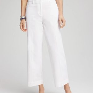 Lightweight Relaxed Straight Cropped Pants