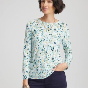 Printed Touch of Cool™ Layering Tee