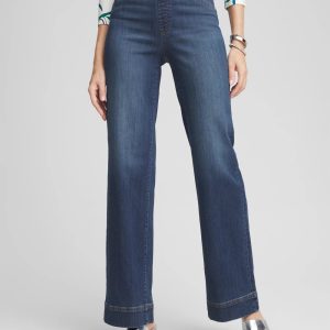 Pull-On Relaxed Leg Jeans