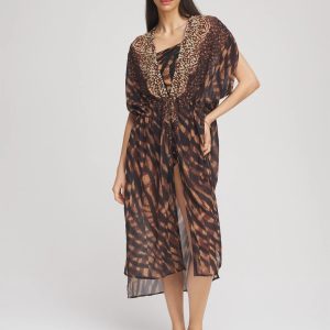 Miraclesuit® Raya De Safari Kimono Cover-Up