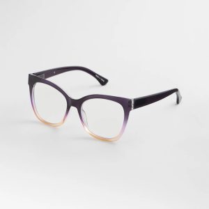 Cat Eye Colorblock Readers
