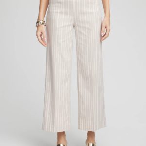 Brigitte™ Pinstripe Wide-Leg Pants