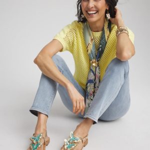 Butterfly T-Strap Sandal