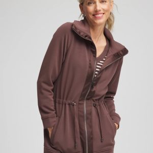 Zenergy® Scuba Cinch-Waist Jacket