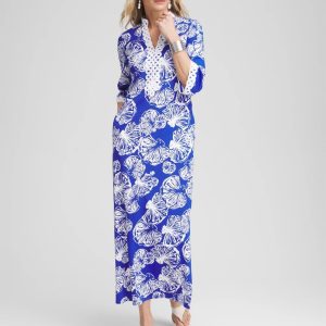 Petite Shell Story Maxi Dress