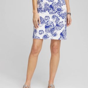 Brigitte™ Seashell Motif Pull-On Skort