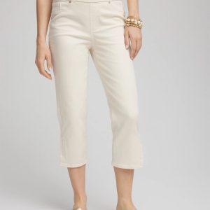 19" Pull-on Capri Jeans