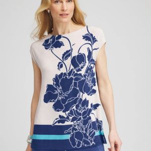 Travelers™ Wildflower Cap-Sleeved Tunic