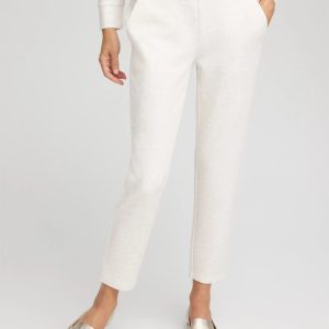 Zenergy® Heathered Scuba Ankle Pants