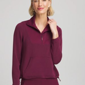 Zenergy® Scuba Ribbed Sweatshirt