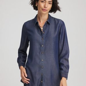 Tencel™ Classic-Fit Denim Tunic