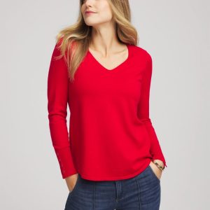 Ella V-Neck Pullover Sweater
