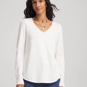 Ella V-Neck Pullover Sweater