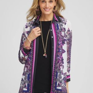 Travelers™ Collection Mesh Shirt Jacket