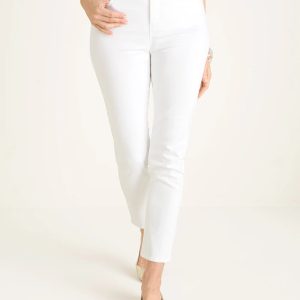 No-Stain Girlfriend Ankle Jeans