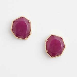No Droop® Jade Stud Earrings
