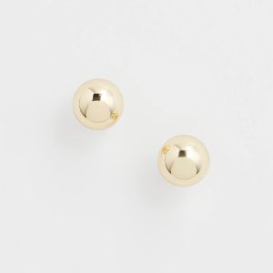 Gold Tone Stud Earrings