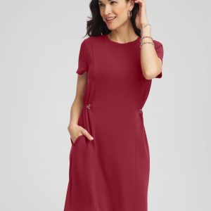 Zenergy® Scuba Bungee-Waist Dress
