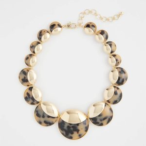 Golden Tortoise Collar Necklace