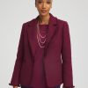 Tweed Fringe Blazer