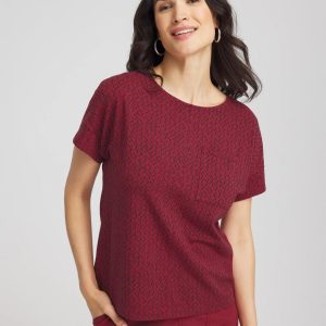 Zenergy® UPF Geo-Print Dolman Top