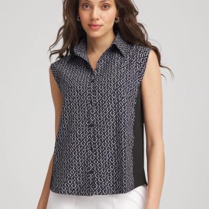 Zenergy® UPF Geo-Print Shirt