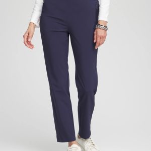 Zenergy® UPF Ribbed Side Ankle Pants