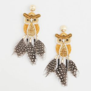 No Droop® Whimsical Owl Earrings