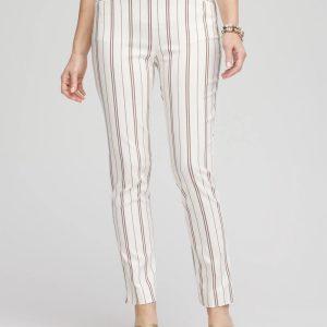 Petite Brigitte™ Striped Ankle Pants