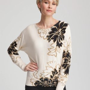 Ella Dolman Artisanal Pullover Sweater